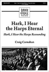 Hark! I Hear the Harps Eternal TTBB choral sheet music cover